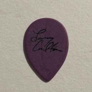 LARRY CARLTON CONCERT USED GUITAR PICK JONI MITCHELL GUITARIST LEGEND