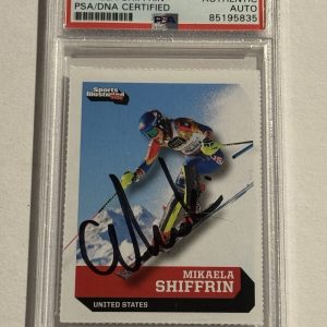 Mikaela Shiffrin Signed 2017 Sports Illustrated For Kids Skiing RC Auto PSA/DNA