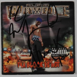Lil Wayne JSA signed autograph CD Tha Block Is Hot