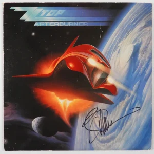 ZZ Top Billy Gibbons JSA Signed Autograph Record Album Vinyl Afterburner