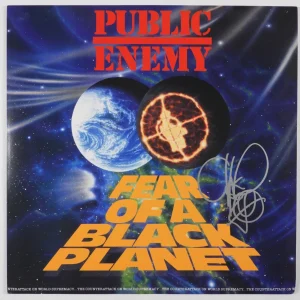 Public Enemy Chuck D JSA Signed Autograph Record Album Vinyl