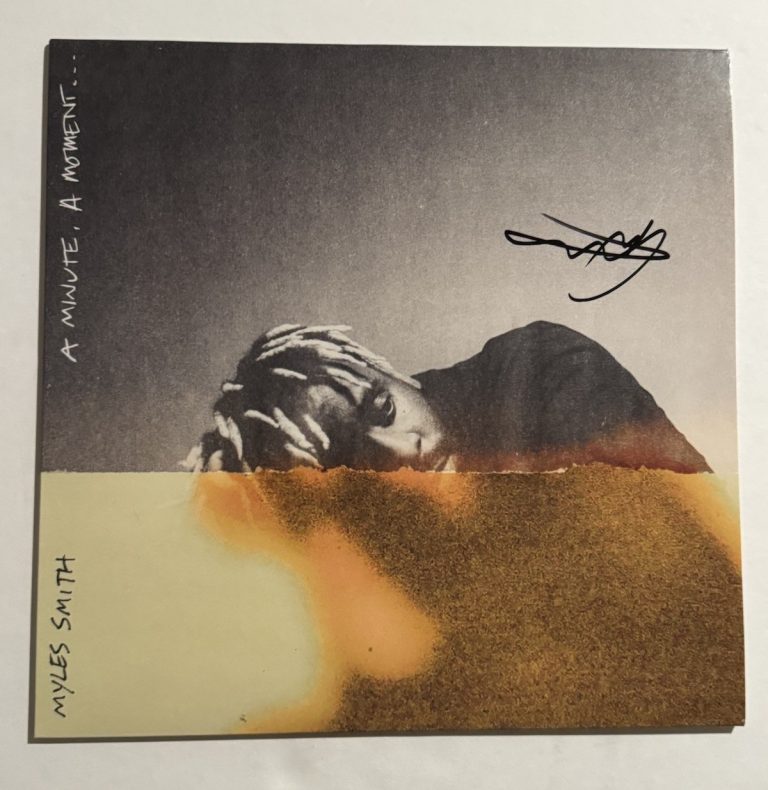 MYLES SMITH SIGNED AUTOGRAPHED LP VINYL RECORD ALBUM STARGAZING SINGER RARE COA