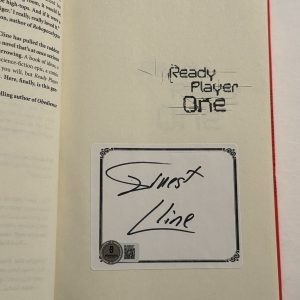 ERNEST CLINE SIGNED READY PLAYER ONE BOOK AUTOGRAPHED FIRST EDITION RARE BAS COA