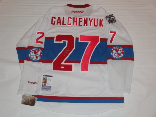 ALEX GALCHENYUK SIGNED 2016 CANADIENS WINTER CLASSIC JERSEY JSA COA LICENSED