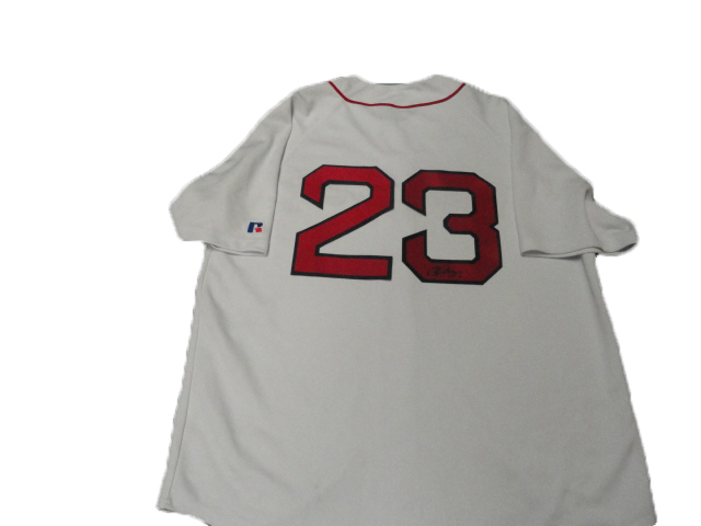 MIKE CAMERON SIGNED BOSTON RED SOX JERSEY #23 LICENSED