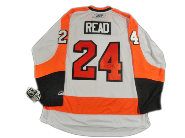 MATT READ SIGNED REEBOK PREMIER PHILADELPHIA FLYERS JERSEY LICENSED