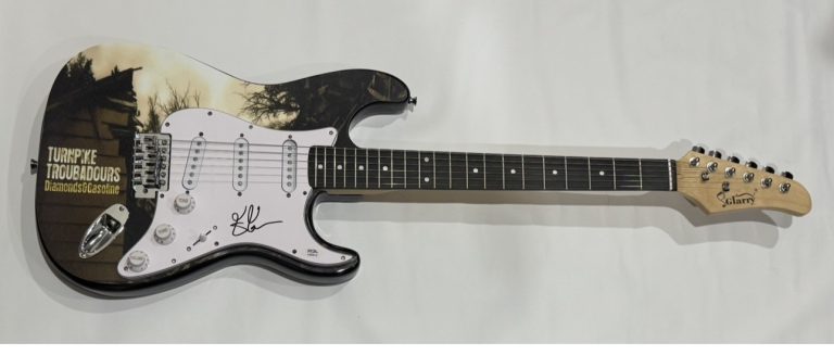 EVAN FELKER SIGNED TURNPIKE TROUBADOURS DIAMONDS & GASOLINE GUITAR PSA COA