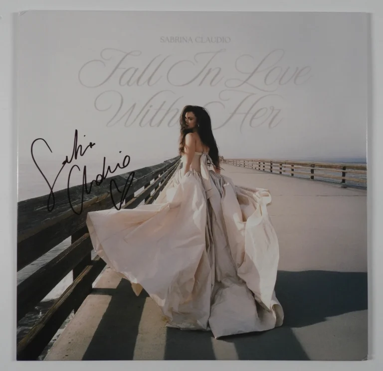 Sabrina Claudio JSA Signed Autograph Album Record LP Vinyl Fall In Love With Her