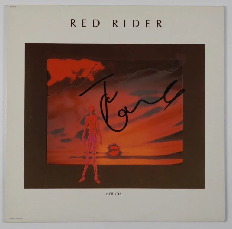 Tom Cochrane JSA Signed Autograph Album Record LP Vinyl Red Rider