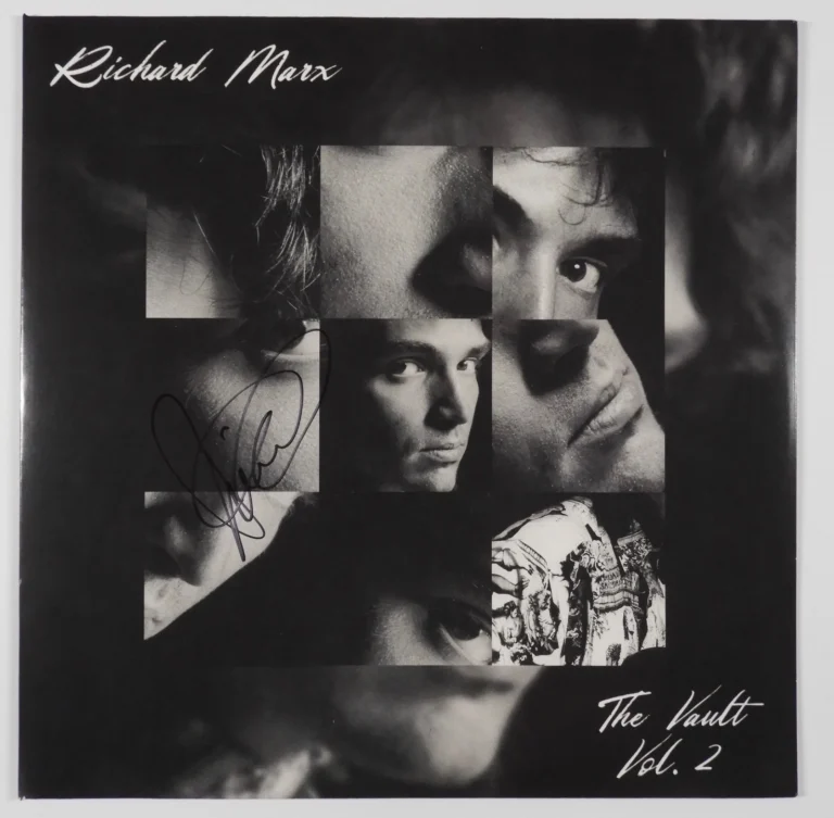 Richard Marx JSA Signed Autograph Album Record LP Vinyl The Vault Vol. 2