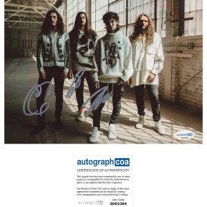 ‘Polyphia’ Band Signed 8x10 Photo Tim Henson +2 ACOA