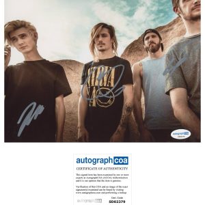 ‘Polyphia’ Band Signed 8x10 Photo Tim Henson +2 ACOA