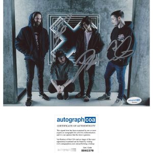 ‘Polyphia’ Band Signed 8x10 Photo Tim Henson +2 ACOA