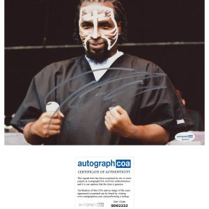 ‘Tech N9ne’ Rapper Signed 8x10 Photo ACOA PROOF
