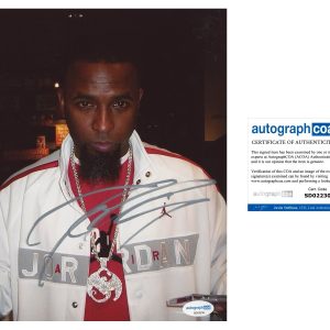 ‘Tech N9ne’ Rapper Signed 8x10 Photo ACOA PROOF