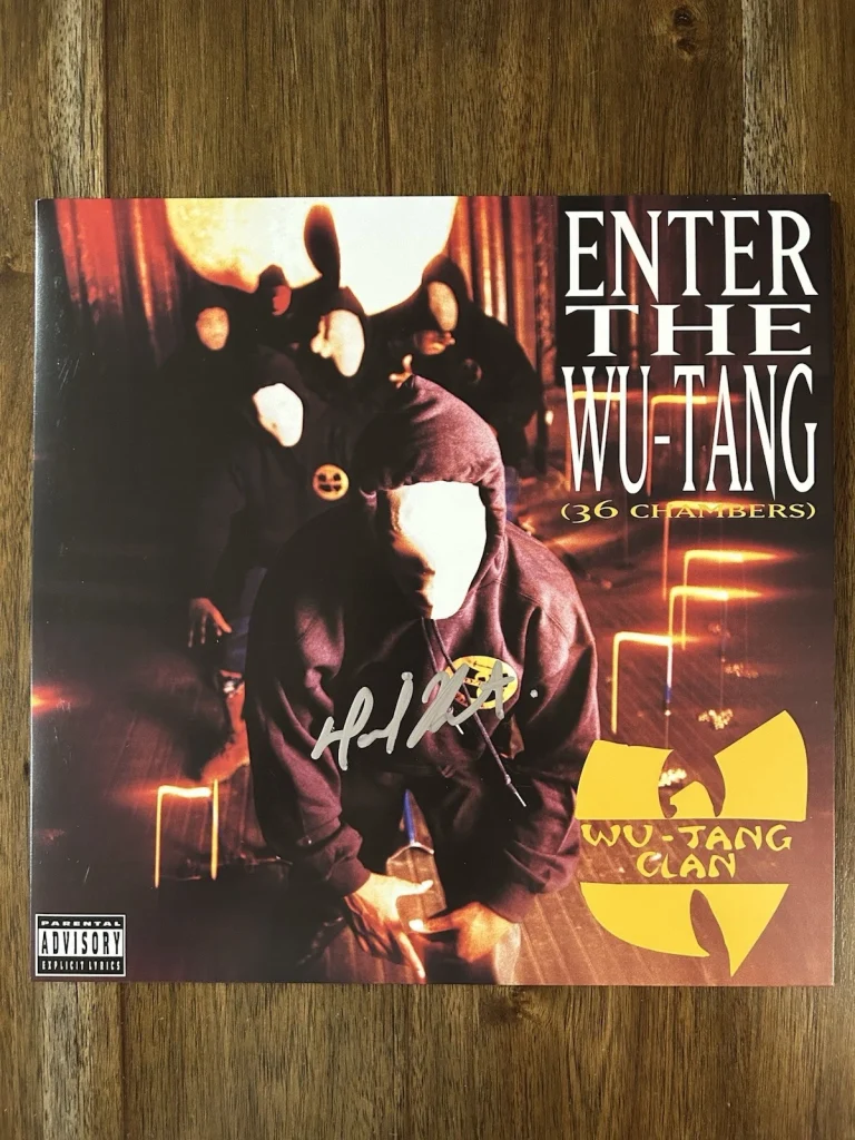 Danny Hastings ‘Wu-Tang Clan’ Photographer Signed Vinyl Album ‘36 Chambers’