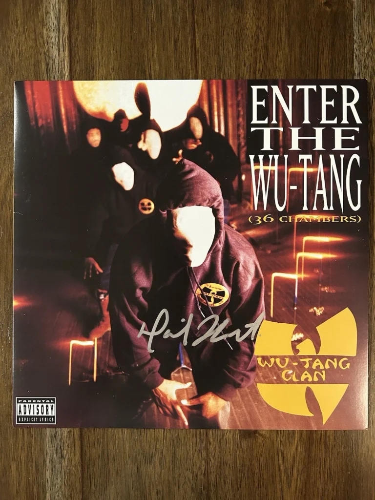 Danny Hastings ‘Wu-Tang Clan’ Photographer Signed Vinyl Album ‘36 Chambers’