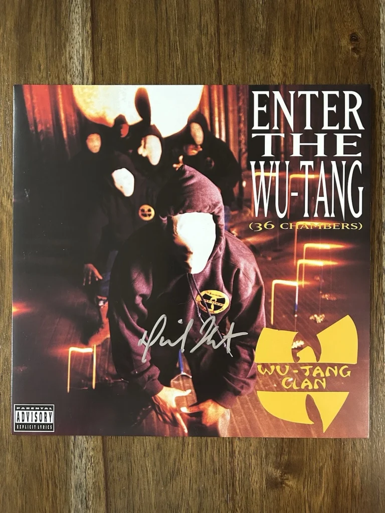Danny Hastings ‘Wu-Tang Clan’ Photographer Signed Vinyl Album ‘36 Chambers’