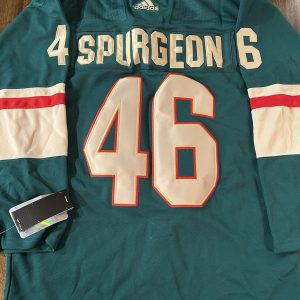 Jared Spurgeon ‘MN Wild’ Stitched Jersey Size 52 Mens L BRAND New