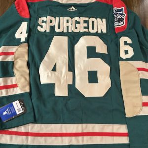 Jared Spurgeon ‘MN Wild’ Winter Classic Stitched Jersey Size 52 Mens L BRAND New