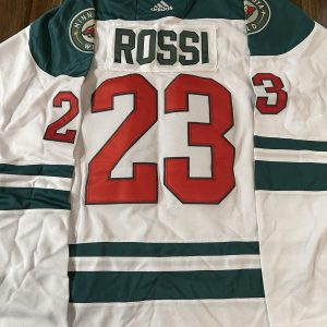 Marco Rossi ‘MN Wild’ Stitched Jersey Size 52 Mens L BRAND New