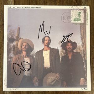 ‘Midland’ Full Band Signed ‘The Last Resort: Greetings From’ Vinyl Album RARE