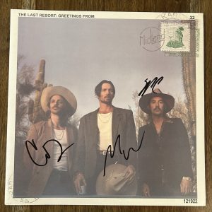 ‘Midland’ Full Band Signed ‘The Last Resort: Greetings From’ Vinyl Album RARE
