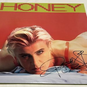 ROBYN SIGNED HONEY VINYL RECORD JSA
