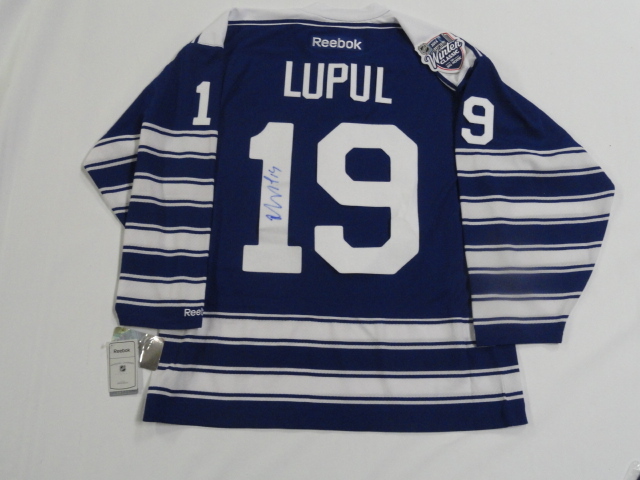 JOFFREY LUPUL SIGNED 2014 MAPLE LEAFS  WINTER CLASSIC JERSEY LICENSED JSA COA