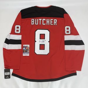 WILL BUTCHER SIGNED NEW JERSEY DEVILS FANATICS BREAKAWAY JERSEY LICENSED JSA COA