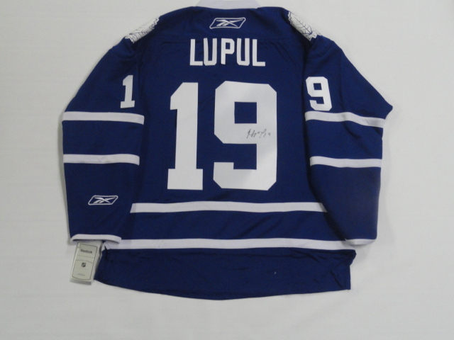 JOFFREY LUPUL SIGNED REEBOK PREMIER TORONTO MAPLE LEAFS JERSEY JSA COA LICENSED