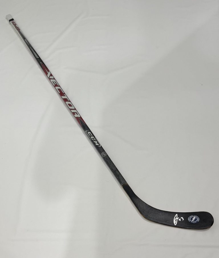 DARREN RADDYSH SIGNED FULL SIZE HOCKEY STICK TAMPA BAY LIGHTNING