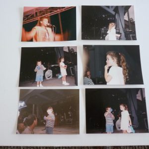 Lot of 6 Billy Ray YOUNG Miley & Braison Cyrus Live Concert Candid Photos 90s
