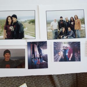 Billy Bob Thornton Lot of Live and Candid Photos W/ Airline Boarding Pass