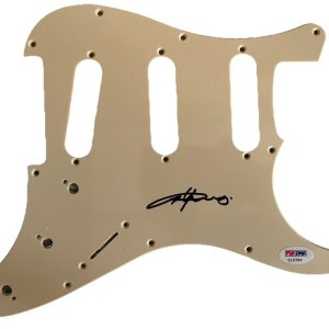 Angus Young AC/DC Signed Autographed Strat Style Guitar Pickguard PSA Certified