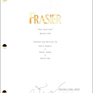 Bebe Neuwirth Signed Autograph Frasier Pilot Script Screenplay Dr Lilith Sternin