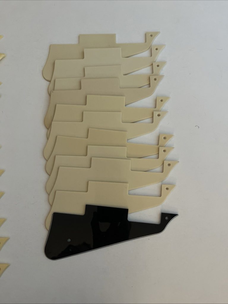 11 LP Style Guitar PICKGUARDS For Autographs