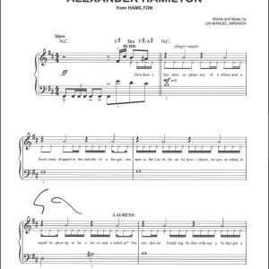Lin-Manuel Miranda Signed Autograph Alexander Hamilton Sheet Music w/ JSA COA