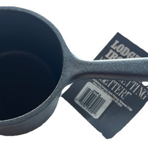 Vintage Lodge Cast Iron Melting Pot 2MP2 with Original Tag – Unseasoned USA Made