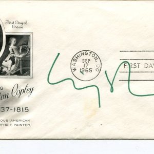 Cindy Sherman Famous Photographer Film Director Signed Autograph FDC