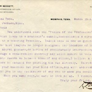 Clarence C Tucker Beckett Spanish-American War Photographer Signed Autograph