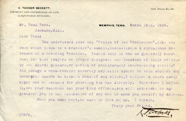 Clarence C Tucker Beckett Spanish-American War Photographer Signed Autograph