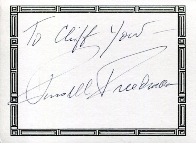 Russell Freedman Lincoln: A Photobiography Author Newbery Signed Bookplate