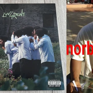 SMINO SIGNED AUTOGRAPH LUV 4 RENT VINYL ALBUM LP w/EXACT PROOF & BECKETT COA