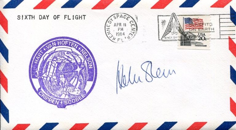 Helen Sharman 1st British Women Visit Space & Mir Astronaut Signed Autograph FDC