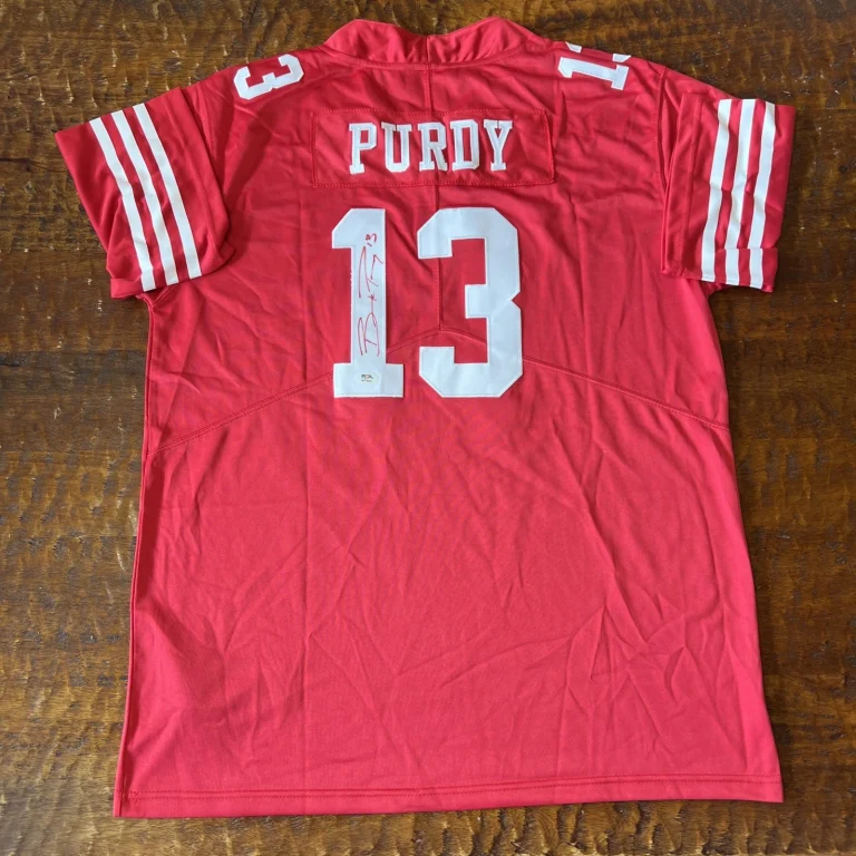 Brock Purdy Signed San Francisco 49ers Jersey PSA DNA Autographed