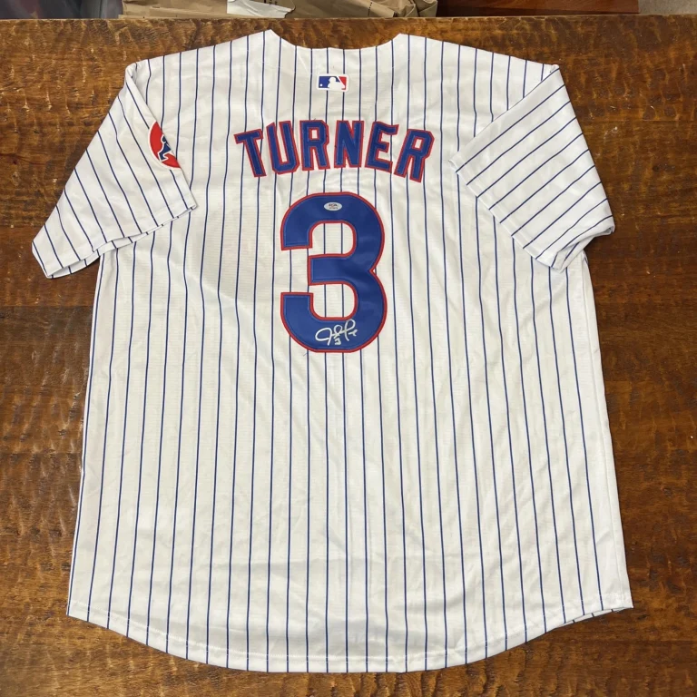 Justin Turner Signed Chicago Cubs Jersey PSA DNA Autographed