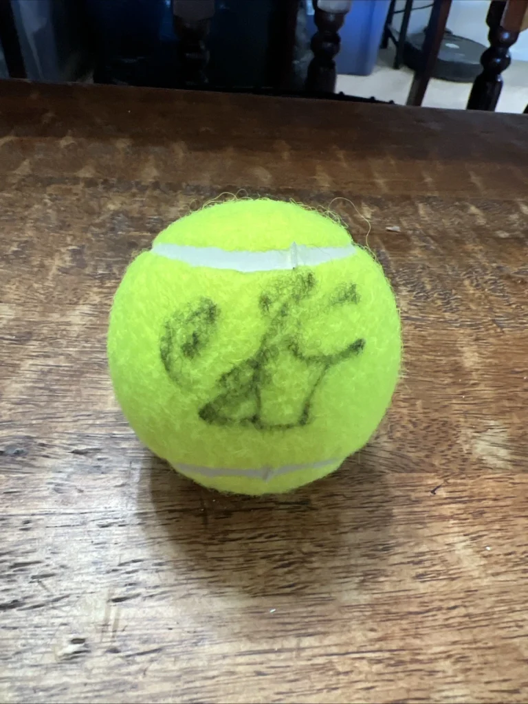 Alexander Zverev Signed Tennis Ball JSA Coa Penn Autographed