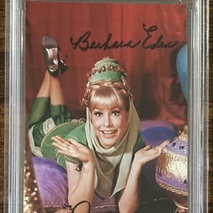 Barbara Eden Signed I Dream Of Jeannie Picture Photograph Autograph PSA DNA COA