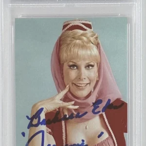 Barbara Eden Signed I Dream Of Jeannie Picture Photograph Autograph PSA DNA COA